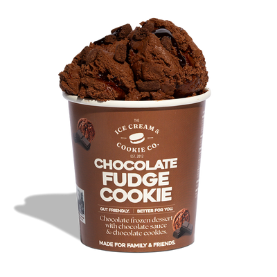 Chocolate Fudge Cookie Frozen Dessert