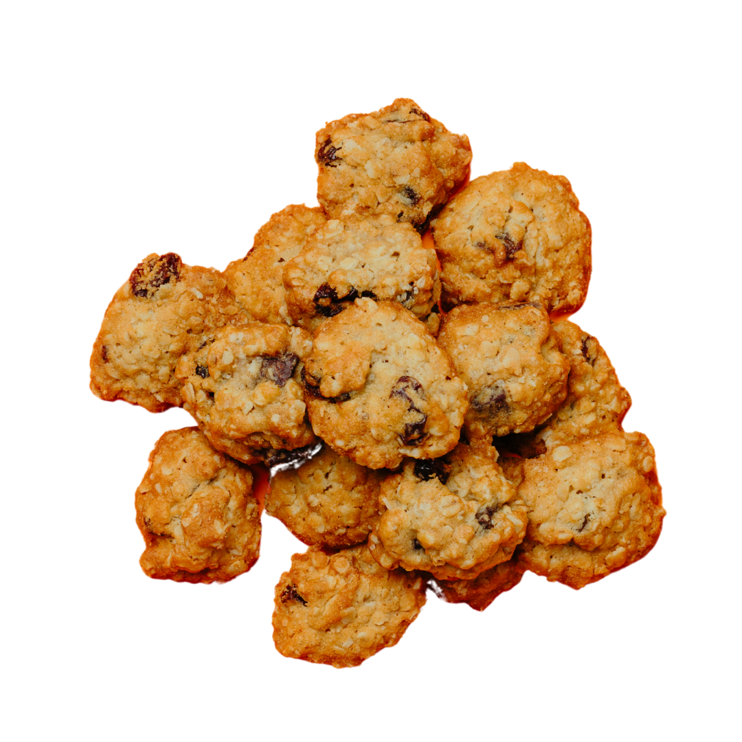 Chocolate Oatmeal Raisin Nibbles (150gr) The Ice Cream & Cookie Co.