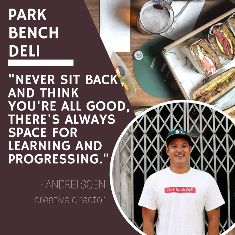 Secrets to Success: Andrei Soen, Park Bench Deli