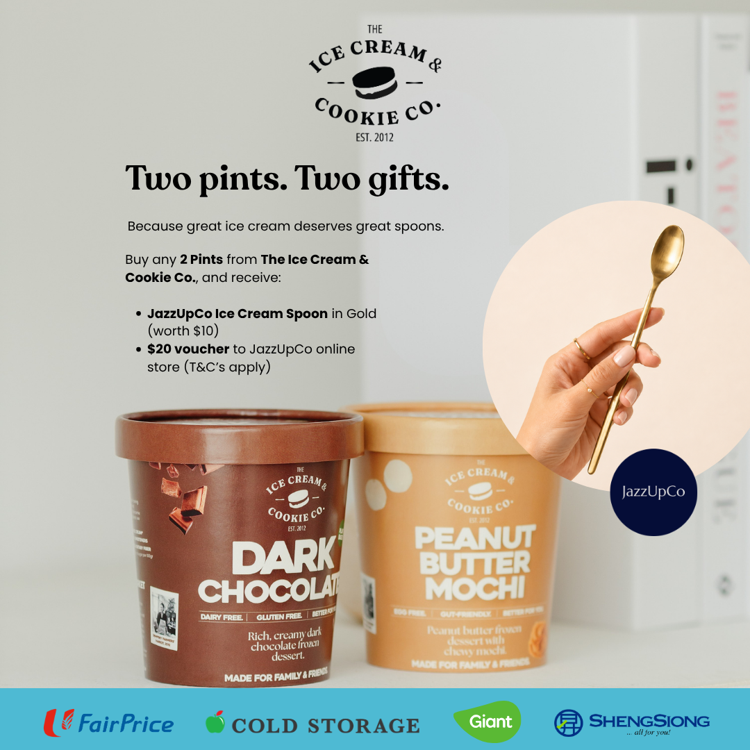 The Ice Cream & Cookie Co. x JazzUpCo