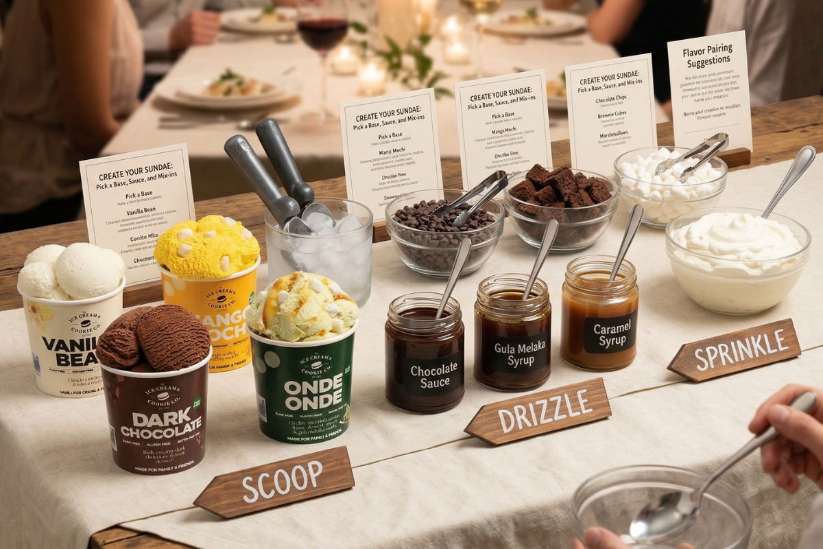 How to Build the Ultimate Ice Cream Sundae Bar for Your Next Dinner Party