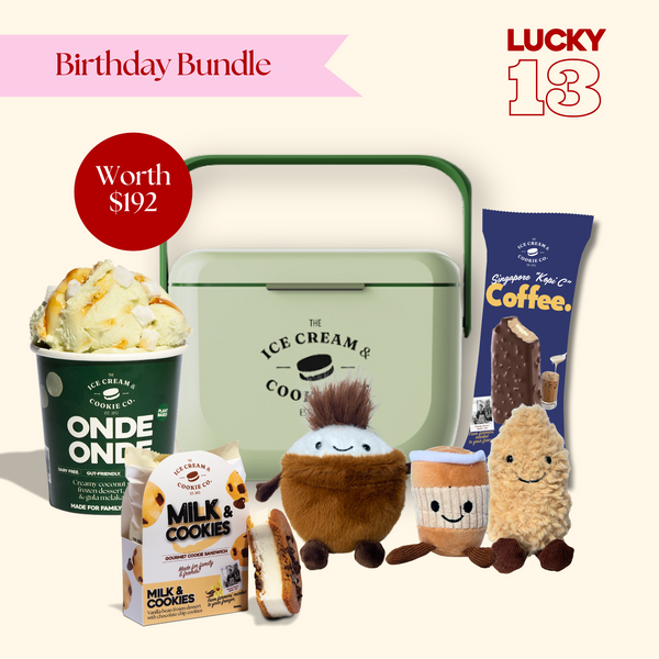 Lucky 13 - Birthday Delight – The Ice Cream & Cookie Co.