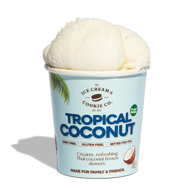 Tropical Coconut Frozen Dessert