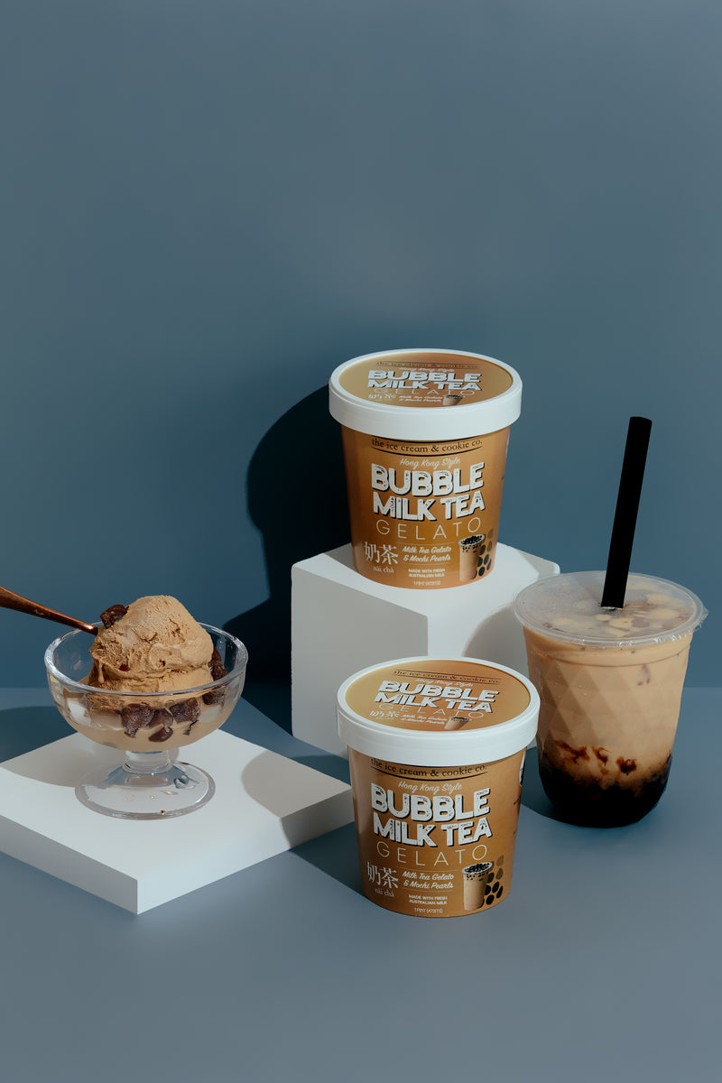 Bubble Milk Tea The Ice Cream & Cookie Co.